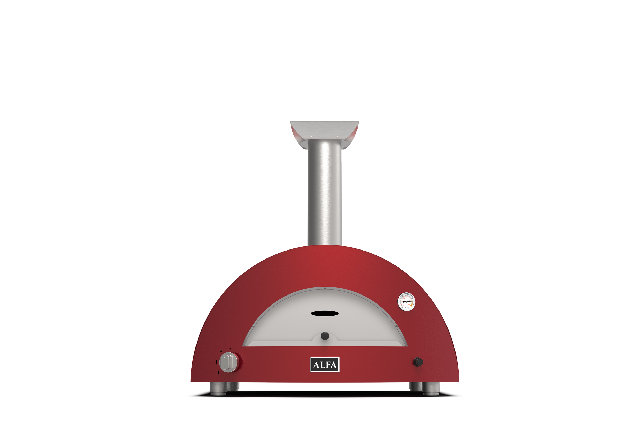 Alfa Forni MODERNO 2 PIZZE Hybrid-Pizzaofen, antikrot